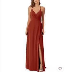Bridesmaid dress - Rust color